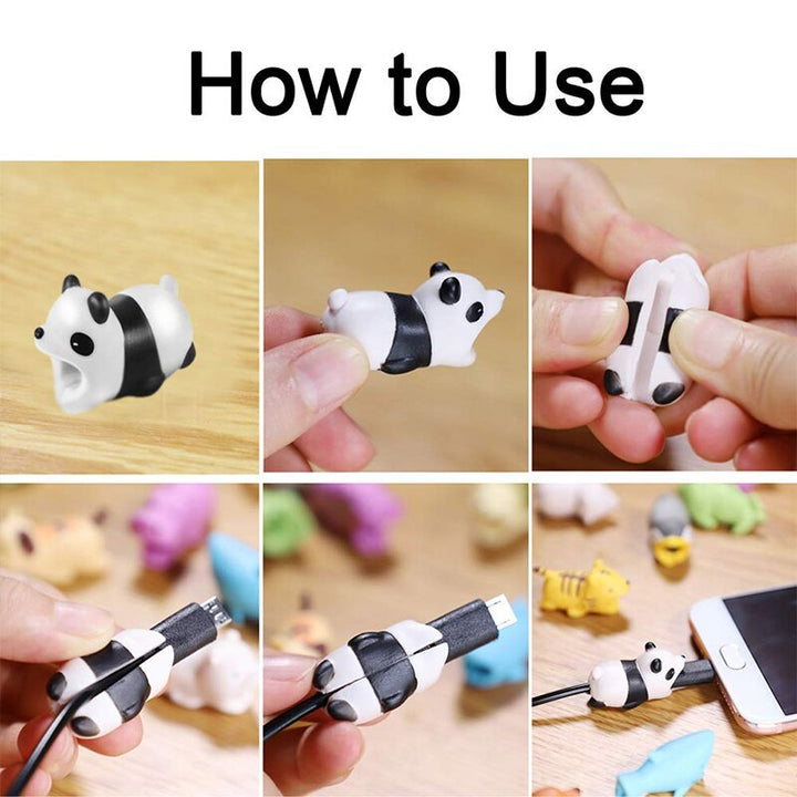 Animal Phone Cable Protector